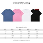 2024年4月9日春夏新作入荷AIexander Wang 半袖 TシャツW工場