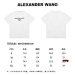 2024年4月9日春夏新作入荷AIexander Wang  半袖 TシャツW工場