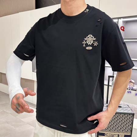 2024年5月6日夏季高品質新作入荷クロムハーツ半袖 TシャツQ工場