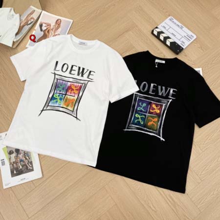 2024年5月7日夏季高品質新作入荷 LOEWE 半袖 TシャツQ工場XS-L