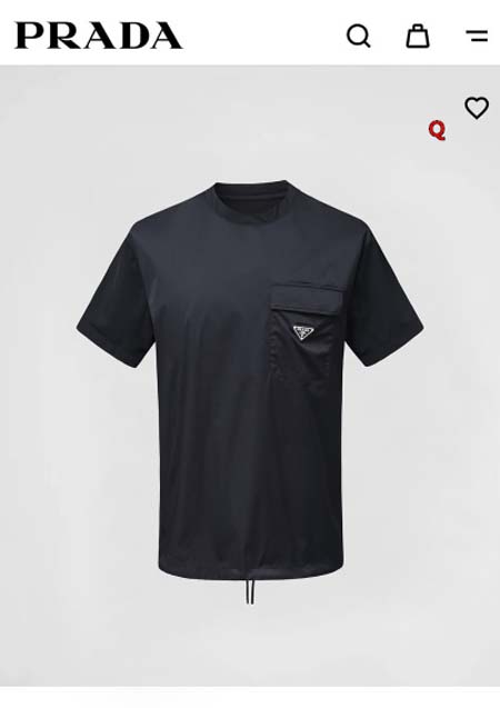 2024年5月10日春夏高品質新作入荷プラダ 半袖 Tシャツ薄手Q工場