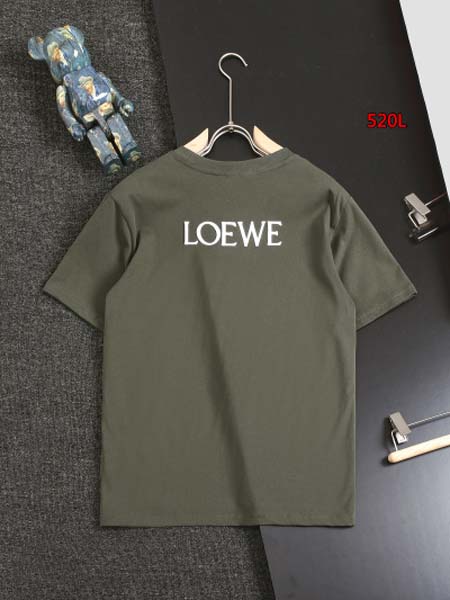 2024年5月21日夏季新作入荷LOEWE 半袖 Tシャツ520L工場XS-L