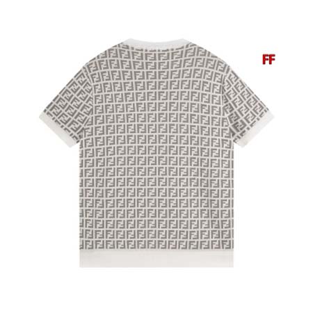 2024年5月24日夏季新作入荷FENDI 半袖 Tシャツ FF工場