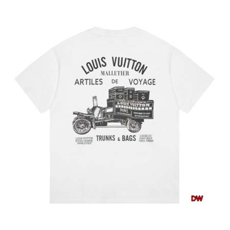 2024年5月24日夏季新作入荷ルイヴィトン半袖 Tシャツ DW工場