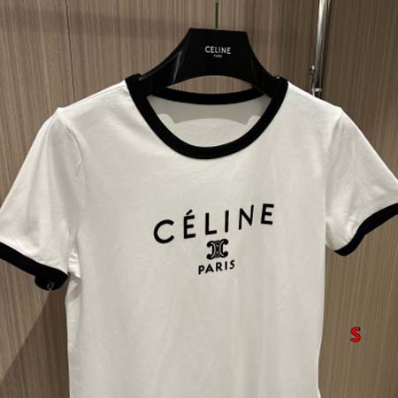 2024年5月29日夏季新作入荷CELINE 半袖 Tシャツ S工場