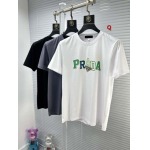 2024年5月10日春夏高品質新作入荷プラダ 半袖 Tシャツ薄手Q工場M-6XL