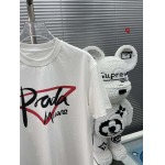 2024年5月10日春夏高品質新作入荷プラダ 半袖 Tシャツ薄手Q工場M-4XL