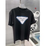 2024年5月10日春夏高品質新作入荷プラダ 半袖 Tシャツ薄手Q工場M-4XL