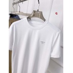 2024年5月10日春夏高品質新作入荷プラダ 半袖 Tシャツ薄手Q工場M-4XL