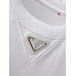 2024年5月10日春夏高品質新作入荷プラダ 半袖 Tシャツ薄手Q工場S-3XL