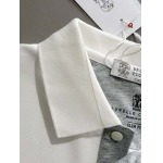 2024年5月10日春夏高品質新作入荷Brunello Cucinelli半袖 Tシャツ薄手Q工場M-4xl