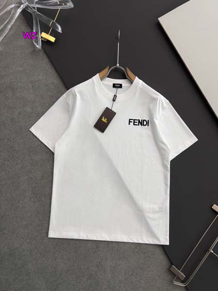 2024年5月13日夏高品質新作入荷FENDI半袖 Tシャツ...
