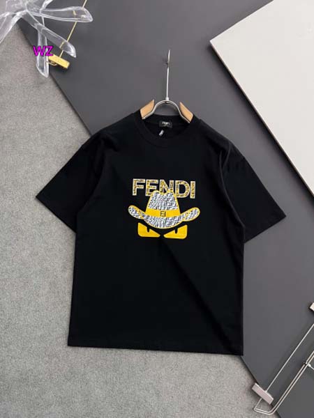 2024年5月13日夏高品質新作入荷FENDI半袖 Tシャツ...