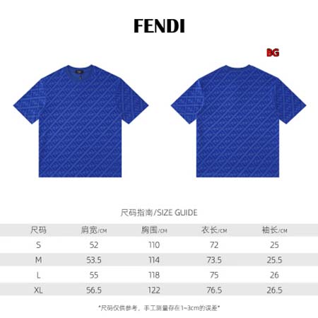 2024年5月16日夏季新作入荷FENDI半袖 TシャツBG...