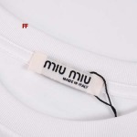 2024年5月22日夏季新作入荷MIUMIU半袖 Tシャツ FF工場