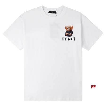 2024年5月23日夏季新作入荷FENDI半袖 Tシャツ F...