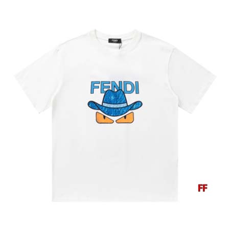 2024年5月23日夏季新作入荷FENDI半袖 Tシャツ F...