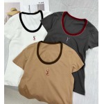 2024年5月28日夏季新作入荷イヴサンローラン半袖 Tシャツ S工場