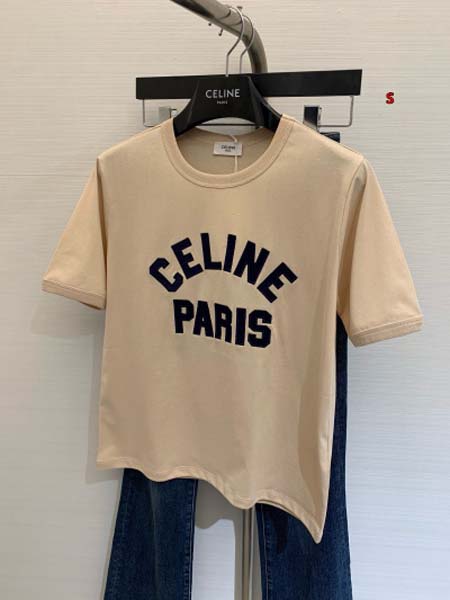 2024年5月28日夏季新作入荷CELINE 半袖 Tシャツ...