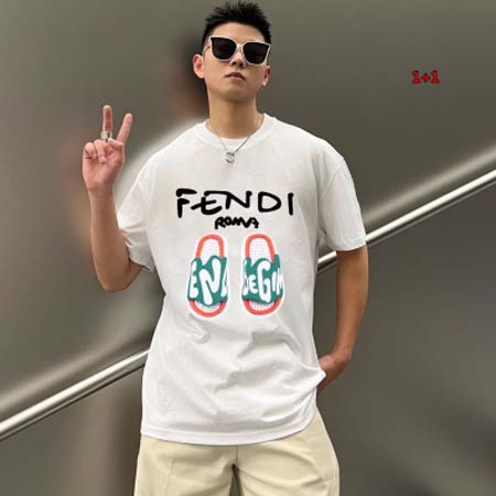 2024年6月11日夏季新作入荷FENDI半袖 Tシャツ1+1工場