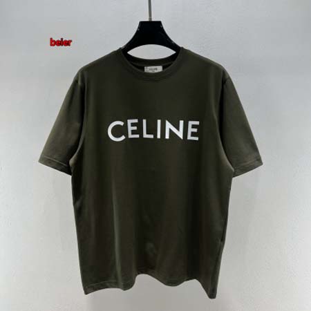 2024年6月11日夏季原版復刻新作入荷celine 半袖 TシャツBEIER工場