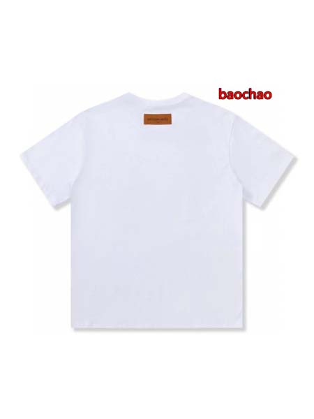 2024年6月19日夏季新作入荷ルイヴィトン半袖 Tシャツ baochao工場