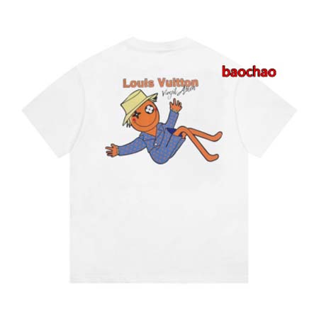 2024年6月19日夏季新作入荷ルイヴィトン半袖 Tシャツ baochao工場