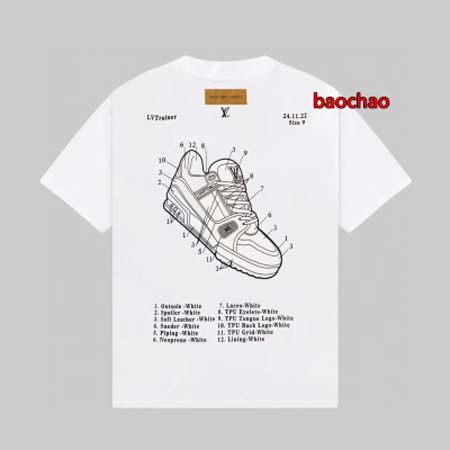 2024年6月19日夏季新作入荷ルイヴィトン半袖 Tシャツ baochao工場