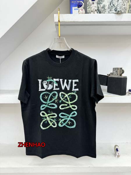 2024年6月19日夏季高品質新作入荷LOEWE半袖 TシャツZHNHAO工場