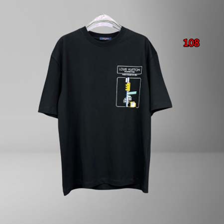 2024年6月20日夏季新作入荷ルイヴィトン半袖 Tシャツ108工場S-4XL