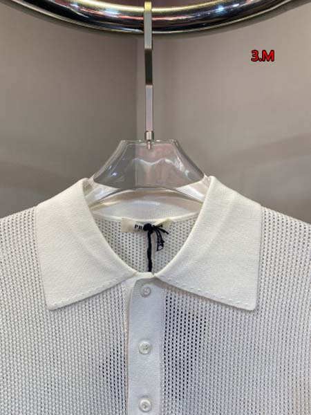 2024年6月24日夏季高品質新作入荷プラダ半袖 Tシャツ 3.M工場