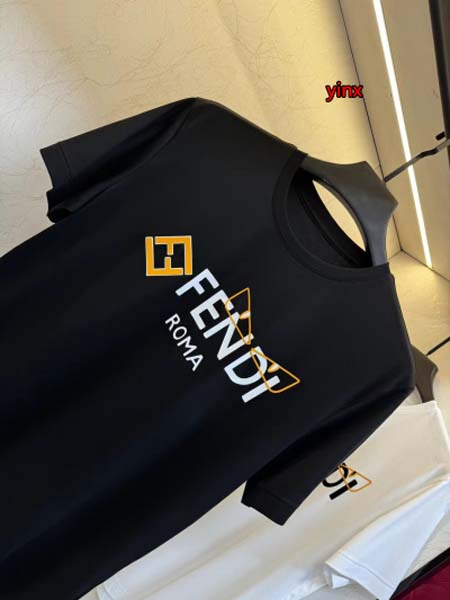 2024年6月24日夏季高品質新作入荷FENDI半袖 Tシャツ YINX工場