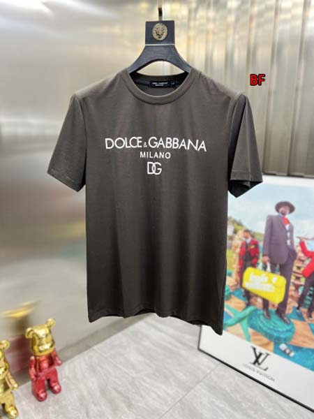 2024年6月25日夏季新作入荷Dolce&Gabbana半袖 Tシャツ BF工場