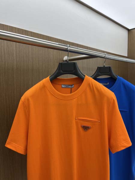 2024年6月26日夏季新作入荷プラダ 半袖 Tシャツ BF工場S-XXL