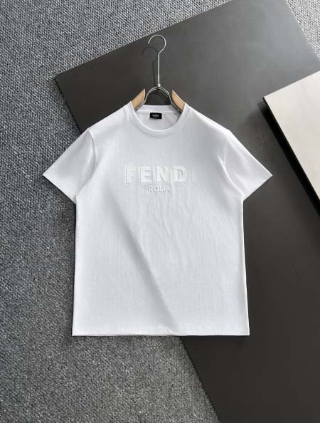 2024年6月26日夏季新作入荷FENDI 半袖 Tシャツ BF工場S-XL