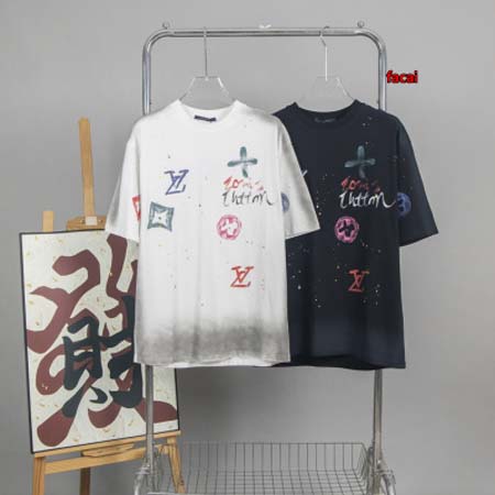 2024年6月7日夏季新作入荷ルイヴィトン 半袖 Tシャツf...