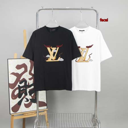 2024年6月7日夏季新作入荷ルイヴィトン 半袖 Tシャツf...