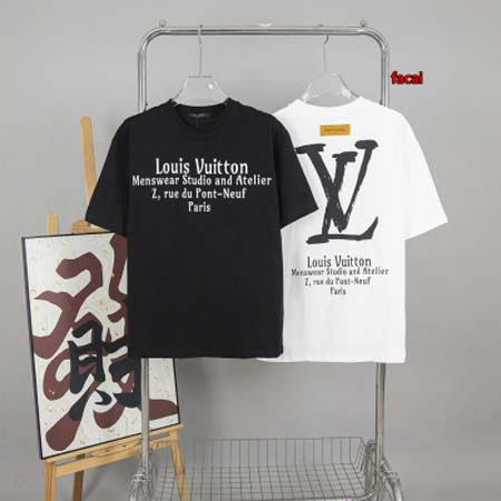 2024年6月7日夏季新作入荷ルイヴィトン 半袖 Tシャツf...