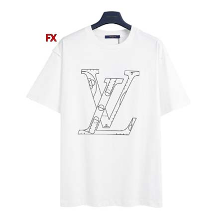 2024年6月7日夏季新作入荷ルイヴィトン 半袖 Tシャツf...