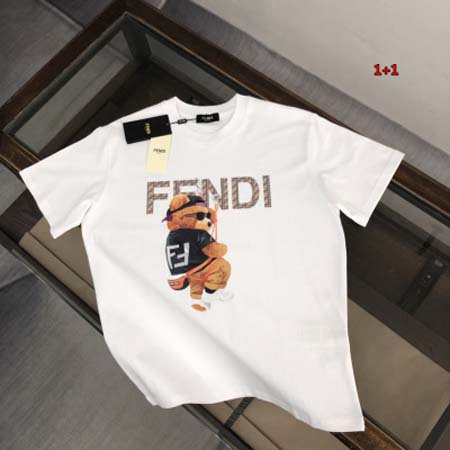 2024年6月11日夏季新作入荷FENDI半袖 Tシャツ1+...