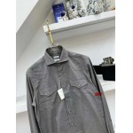 2024年6月12日夏季高品質新作入荷 Brunello Cucinelli 長袖シャツ KNT工場