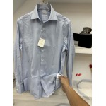 2024年6月12日夏季高品質新作入荷 Brunello Cucinelli 長袖シャツ KNT工場