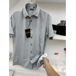 2024年6月12日夏季高品質新作入荷 ZEGNA 半袖シャツ KNT工場