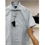 2024年6月12日夏季高品質新作入荷 ZEGNA 半袖シャツ KNT工場