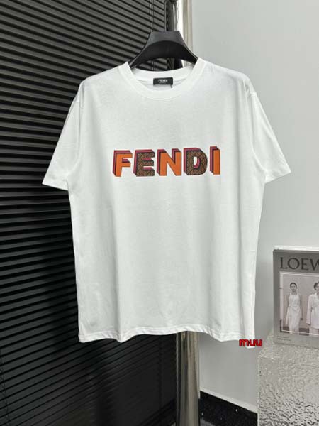2024年6月13日夏季新作入荷FENDI半袖 Tシャツ M...