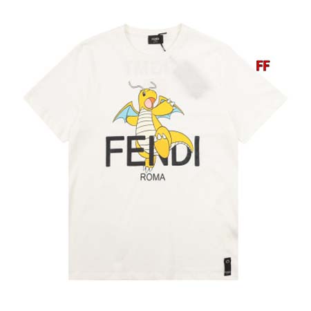 2024年6月18日夏季新作入荷FENDI半袖 Tシャツ F...