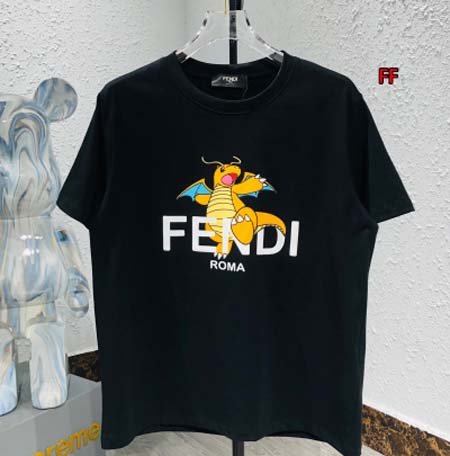 2024年6月20日夏季新作入荷FENDI半袖 TシャツFF...