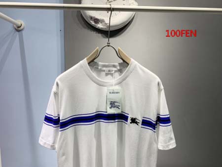 2024年7月11日夏季高級品新品入荷バーバリー 半袖 Tシャツ 100fen工場