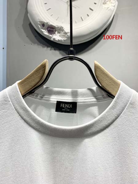 2024年7月11日夏季高級品新品入荷 FENDI 半袖 Tシャツ 100fen工場