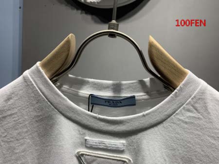 2024年7月11日夏季高級品新品入荷PRADA半袖 Tシャツ 100fen工場